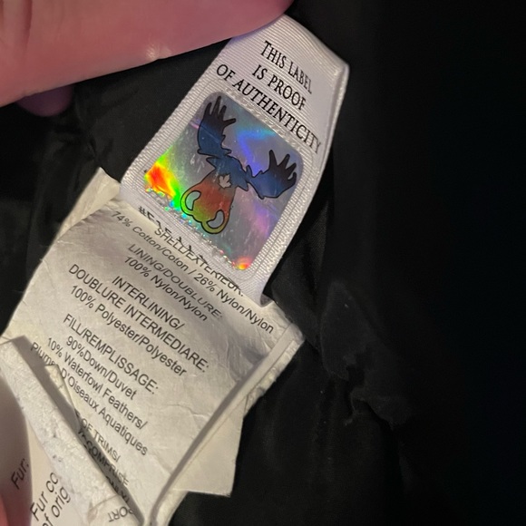 COPY - Men’s Small Moose Knuckles Parka - Picture 5 of 9